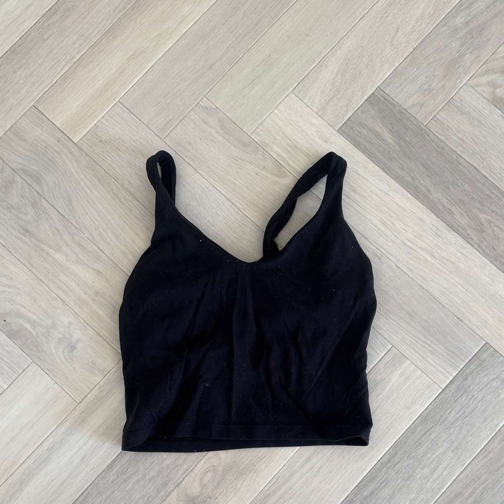 lululemon athletica Black Tank Top